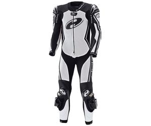 Held Full Speed One Piece Women's Motorcycle Leather Suit, black-white, size 38