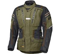 Held Hakuna II waterproof Motocycle Textile Jacket, green-brown, size S for Men