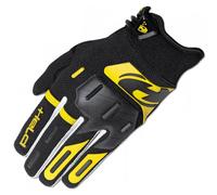 Held Hardtack Motocross Gloves, black-yellow, size 3XS for Men