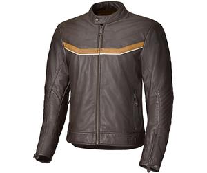Held Heyden Motorcycle Leather Jacket, brown-beige, size 56 for Men