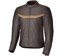 Held Heyden Motorcycle Leather Jacket, brown/beige, size 60