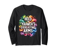 Held in Yahweh's Everlasting Arms Long Sleeve T-Shirt
