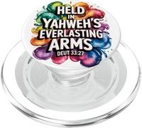 Held In Yahweh's Everlasting Arms PopSockets PopGrip for MagSafe