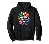 Held In Yahweh's Everlasting Arms Pullover Hoodie