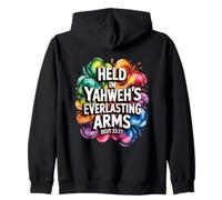 Held In Yahweh's Everlasting Arms Zip Hoodie