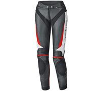 Held Lane 2 Ladies Leather Motorcycle Motorbike Sports Trousers- Black/White/Red