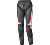 Held Lane II Ladies Motorcycle Leather Pants, black-white-red, size 44 for Women