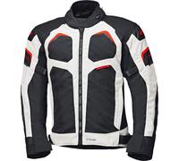 Held Manzano, textile jacket waterproof XL Light Grey/Black/Red