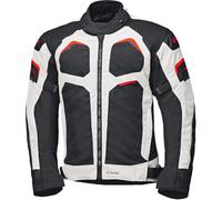 Held Manzano Top waterproof Motorcycle Textile Jacket, black-white-red, size L for Men