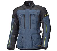 Held Pentland Motorcycle Motorbike Textile Jacket - Navy Blue / Fluo Yellow