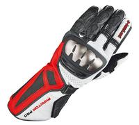 Held Phantom Pro Long Race Motorcycle Motorbike Gloves - Black / White / Red