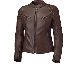 Held Robin Ladies Motocycle Leather Jacket, brown, size 44 for Women