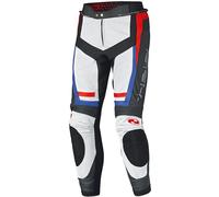 Held Rocket 3.0 Motorcycle Leather Pants, white-red-blue, size 60 for Men
