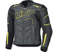 Held Safer 2, leather jacket 52 Black/Neon-Yellow