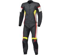 Held Spire 2 Two Piece Motorcycle Leather Suit, black/white/red, size 56