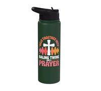 Held Together with Baling Twine and A Prayer Stainless Steel Insulated Water Bottle