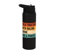 Held Together with Baling Twine and A Prayer Stainless Steel Insulated Water Bottle