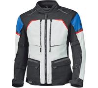Held Tridale Top waterproof Motocycle Textile Jacket, grey-red-blue, size 5XL for Men