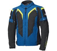 Held Zelda Motorcycle Textile Jacket, blue-yellow, size 4XL