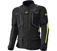 Held Zorro waterproof Motocycle Textile Jacket, black/yellow, size M