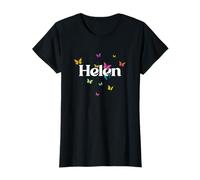 HELEN - Adorable girl name with colorful Butterlies T-Shirt