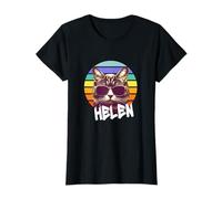 HELEN - Beautiful girl name with a cool funny Cat T-Shirt