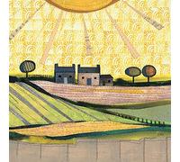 Helen Hallows "Morning Sun Canvas Print, Multi-Colour, 40 x 40 cm
