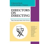Helen Krich Chinoy Toby Cole Directors on Directing (Paperback)