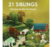 Helen Miller 21 Siblings: Cheaper by the Two Dozen Paperback Book Helen Miller Multicolor