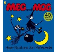 Helen Nicoll Meg & Mog Paperback Book Helen Nicoll Multicolor
