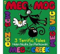 Helen Nicoll Meg & Mog: Three Terrific Tales Paperback Book Helen Nicoll Multicolor
