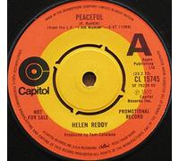 HELEN REDDY. PEACEFUL b/w THE LAST BLUES SONG. RARE 1972 VINYL 7" (NOT CD)