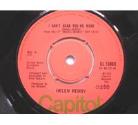 Helen Reddy - Reddy, Helen I Can't Hear You No More 7" Capitol CL15883 EX 1976