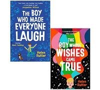 Helen Rutter Collection 2 Books Set (The Boy Who Made Everyone Laugh, The Boy Whose Wishes Came True)