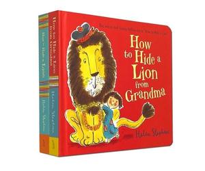 Helen Stephens Collection 2 Books Set (How to Hide a Lion, How to Hide a Lion from Grandma)