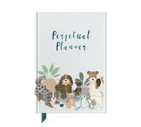 Helen Stephens Perpetual Planner For Dog Lovers Hardback Book Helen Stephens Multicolor
