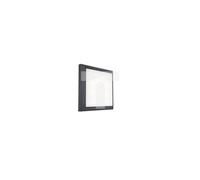 Lutec 5102101118 HELENA 14.8W IP54 LED Wall or Ceiling Light 4000K - Dark Grey