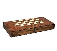 Helena Rural Rosewood Backgammon Set 20 Inch