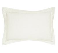 Helena Springfield 50/50 Polycotton Ivory Pillowcase/s Oxford - Single 48 x 76cm (1)