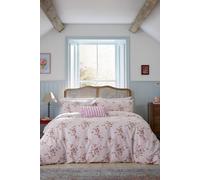 Helena Springfield 'Blossom Print' Cotton Duvet Cover Set in Pink | Size: Double Helena Springfield Pink Double
