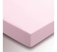 Helena Springfield Brushed Cotton Single Fitted Sheet, Baby Pink