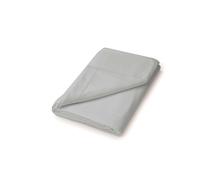 Helena Springfield Brushed Cotton Single Flat Sheet, Silver