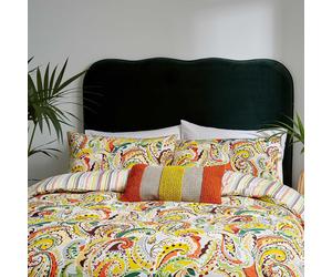 Helena Springfield Budding Brights Penny Single Duvet Cover Set, Mango