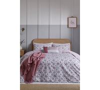 Helena Springfield 'cherine' Duvet Cover Set In Pink Pink Super King
