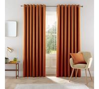 Helena Springfield Eden Lined Curtains 66" x 90", Ginger
