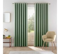 Helena Springfield Eden Lined Curtains 90" x 72", Sage