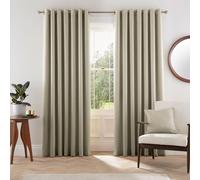 'Eden' Woven Lined Curtains Helena Springfield Cream 228cm width x 228cm drop