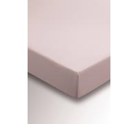 Helena Springfield 'extra Deep Plain Dye' 180Tc Fitted Sheet In Pale Pink Pale Pink