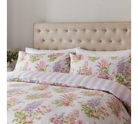 Helena Springfield Fable Delphinium Single Duvet Cover SET, Lilac & Spring Green