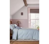Helena Springfield 'Gingham' Cotton Duvet Cover Set in Blue | Size: Double Helena Springfield Blue Double